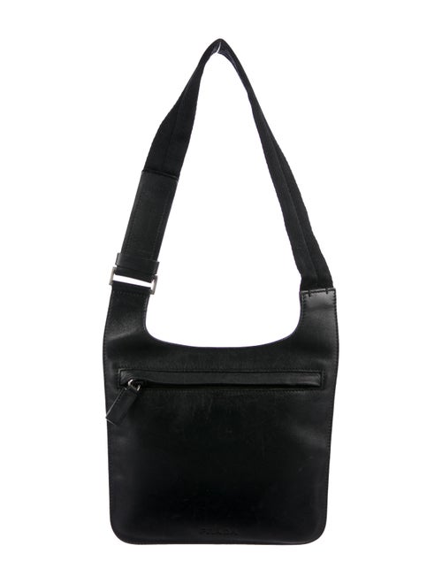 Prada Leather Shoulder Bag Black