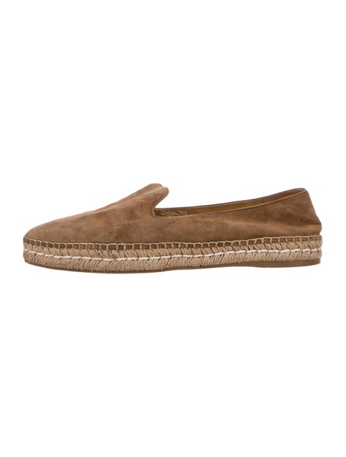 Prada Suede Round-Toes Espadrilles