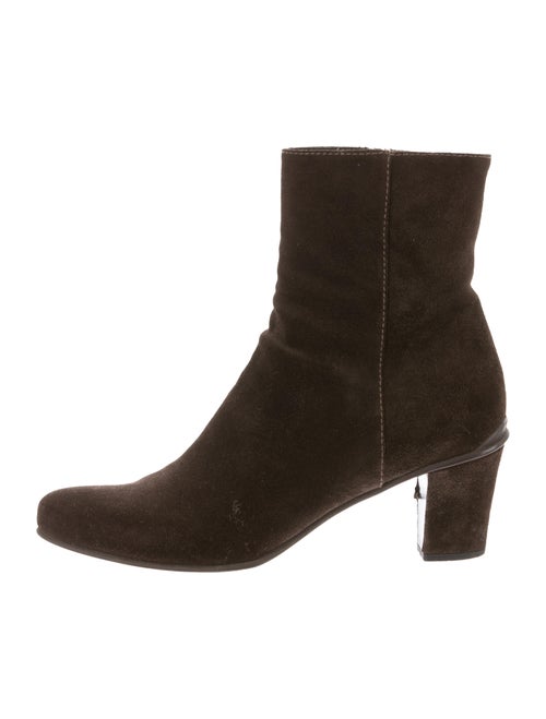 Prada Suede Ankle Boots