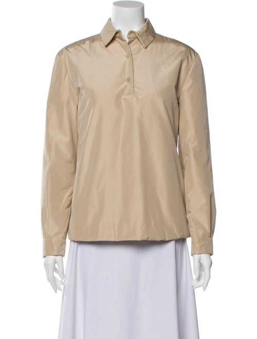Prada Silk Long Sleeve Blouse w/ Tags