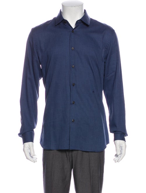 Prada Woven Dress Shirt w/ Tags
