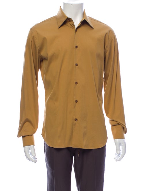 Prada Long Sleeve Shirt Yellow