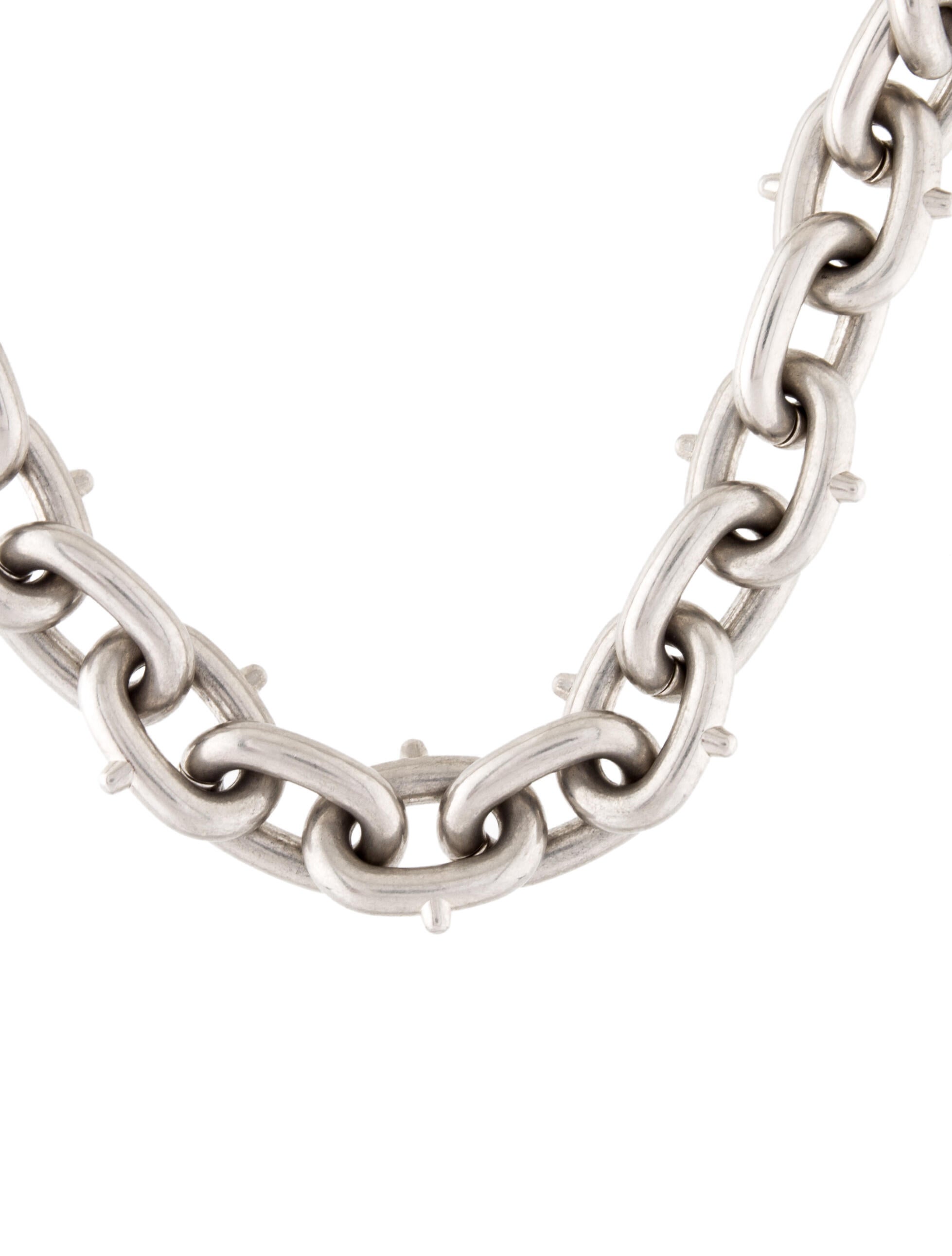 Prada Chunky Chain-Link Necklace - Chain, Necklaces - PRA418593