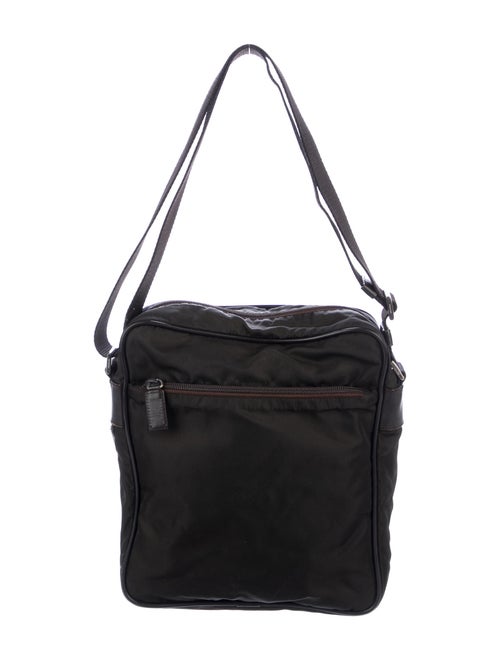 Prada Tessuto Messenger Bag olive