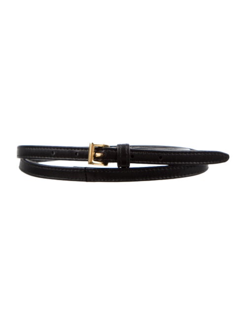 Prada Leather Hip Belt Black