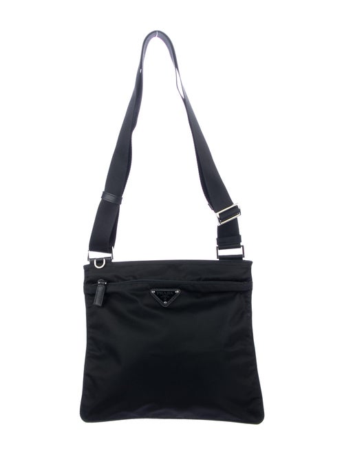 Prada Tessuto Messenger Bag Black