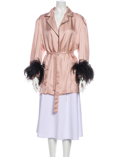Prada Silk Robe w/ Tags Pink
