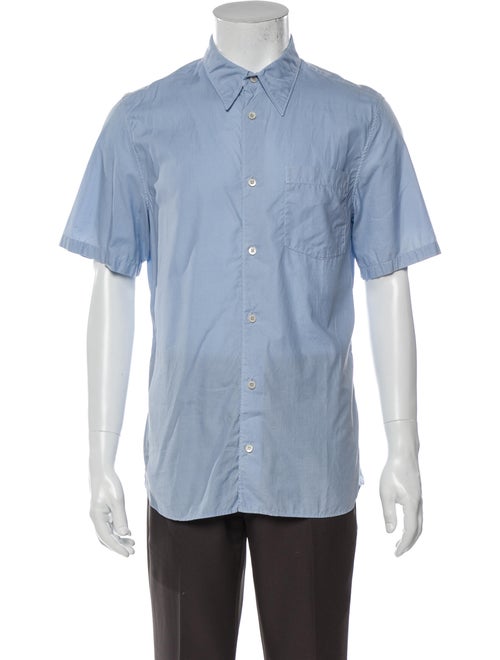 Prada Short Sleeve Shirt Blue