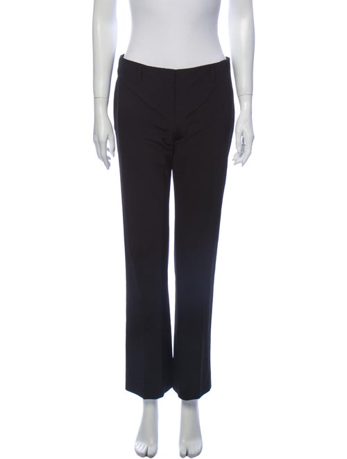Prada Wide Leg Pants Black