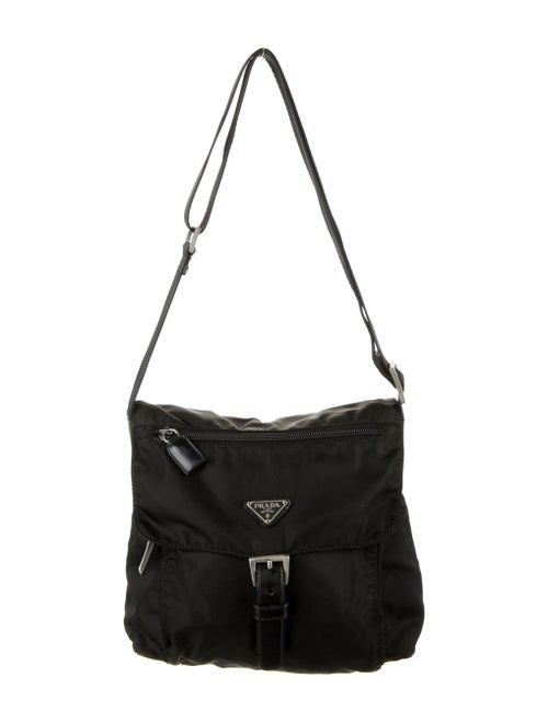 Prada Tessuto Crossbody Bag Black