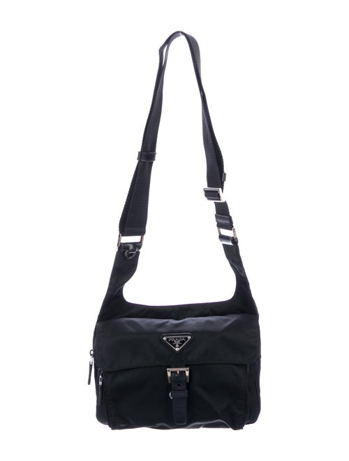 Prada Tessuto Nylon Crossbody Bag Nero