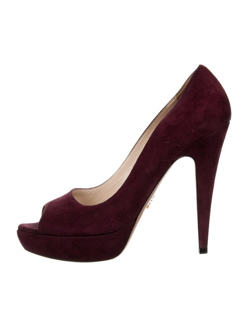 Prada Suede Pumps