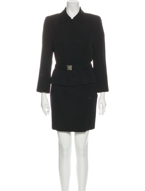 Prada Wool Skirt Suit Wool