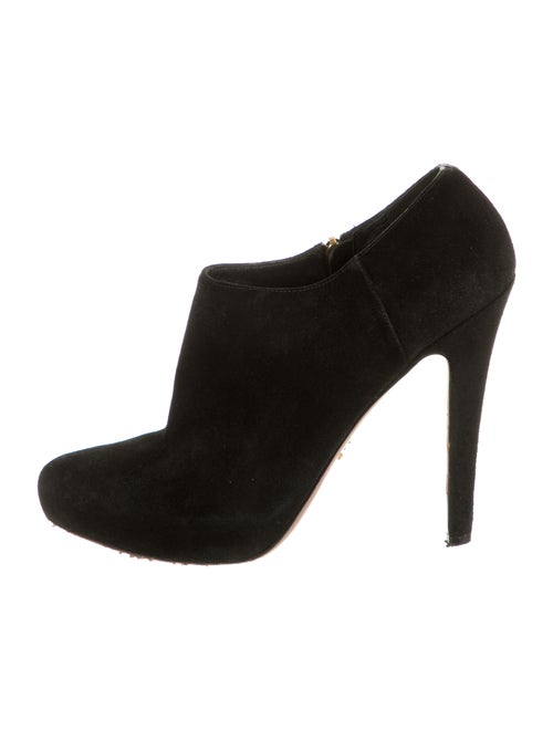 Prada Suede Boots Black
