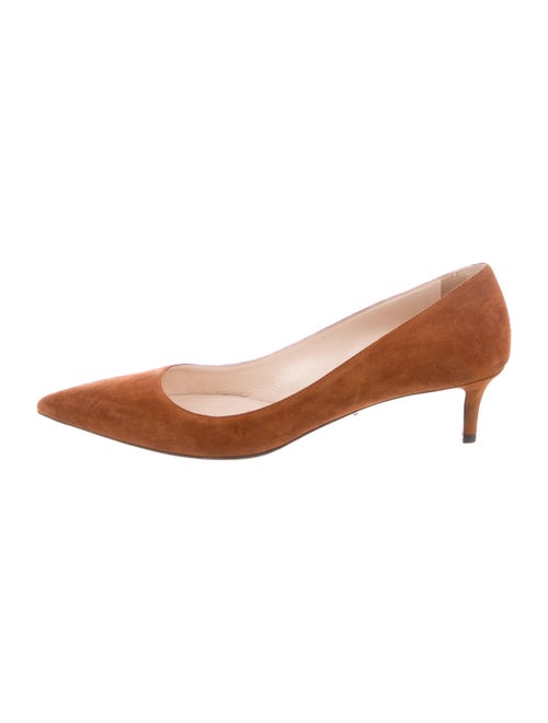 Prada Suede Pumps Black