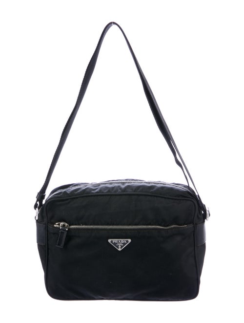 Prada Tessuto Crossbody Bag Black