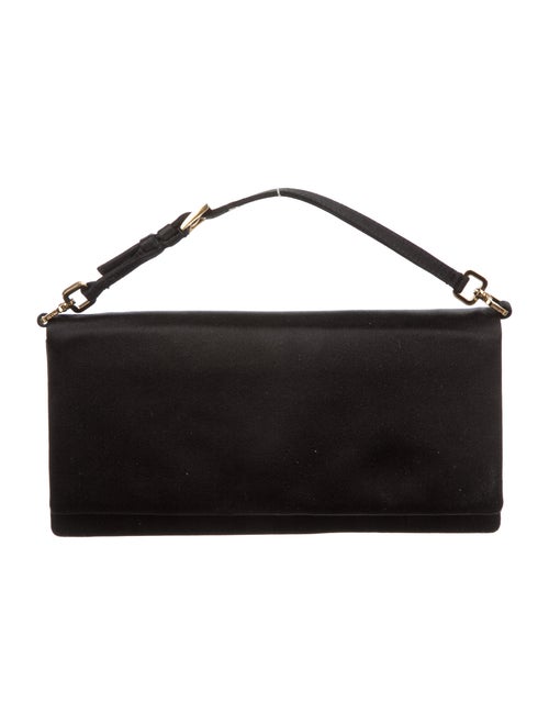 Prada Vintage Raso Evening Bag Black