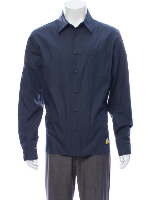 Prada Long Sleeve Shirt Blue