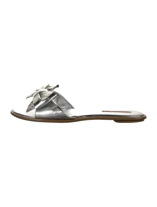 Prada Slides Silver