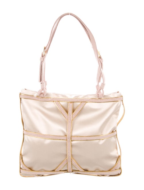 Prada Raso Evening Bag Champagne