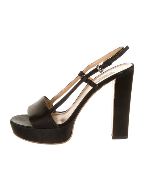 Prada Slingback Sandals Black