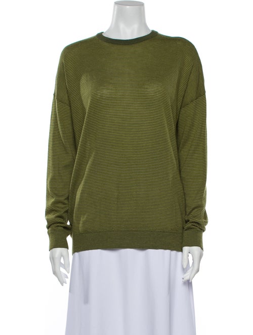 Prada Crew Neck Long Sleeve Sweatshirt Black