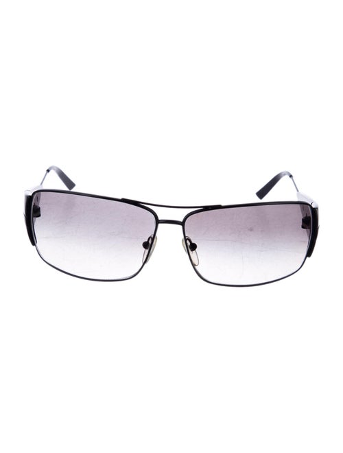 Prada Square Gradient Sunglasses black