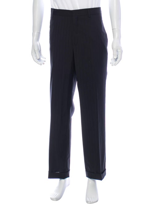 Prada Virgin Wool Dress Pants Wool