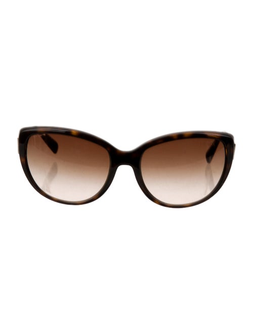 Prada Gradient Round Sunglasses