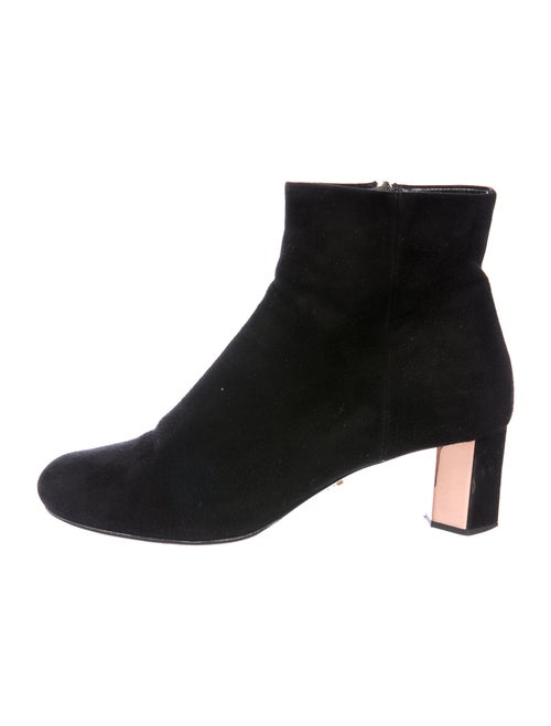 Prada Suede Boots Black