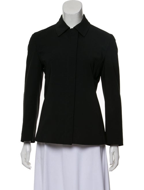Prada Casual Zip-Up Jackets Black