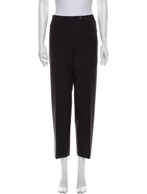 Prada Straight Leg Pants Black