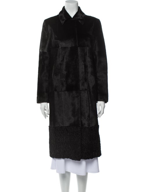 Prada Fur Coat Black