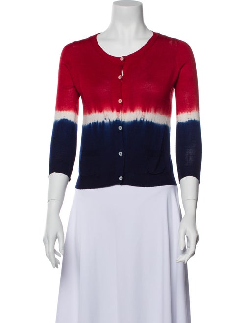 Prada Wool Striped Sweater Wool