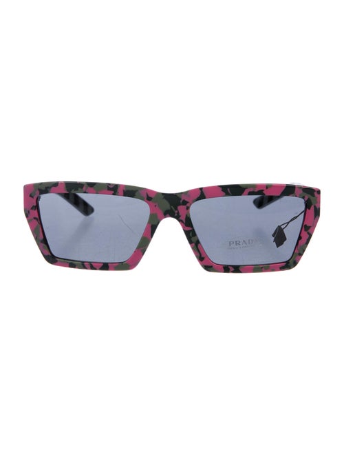 Prada Square Tinted Sunglasses Pink