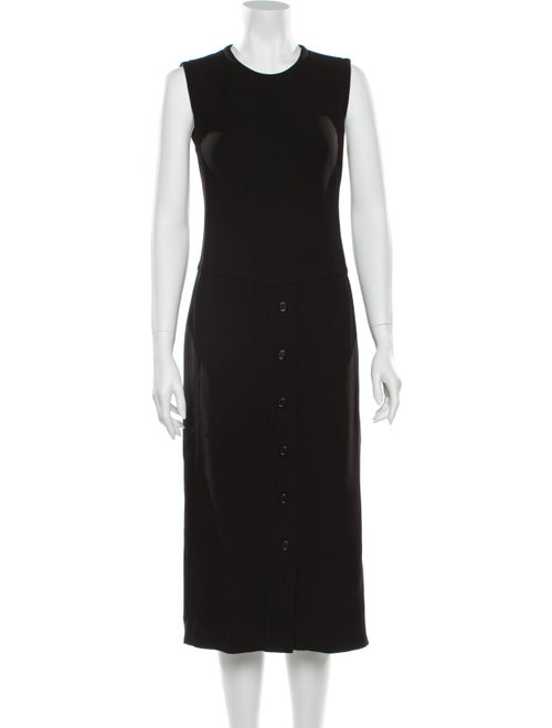 Prada Wool Midi Length Dress Wool