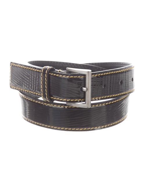 Prada Patent Leather Hip Belt Black