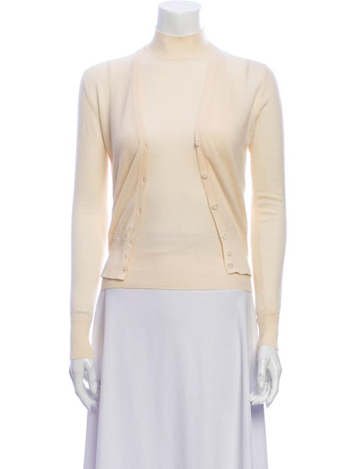 Prada Cashmere Mock Neck Sweater