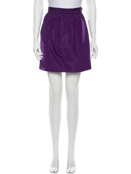 Prada Mini Skirt Purple