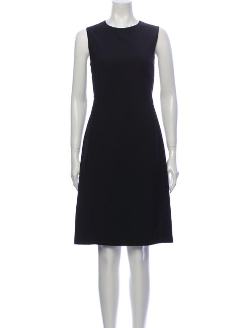 Prada Wool Knee-Length Dress Wool
