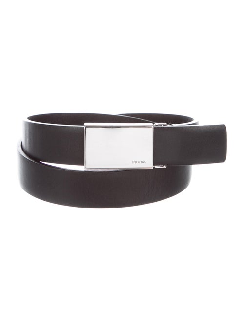 Prada Leather Hip Belt Black
