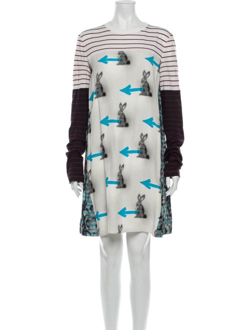 Prada 2015 Mini Dress White