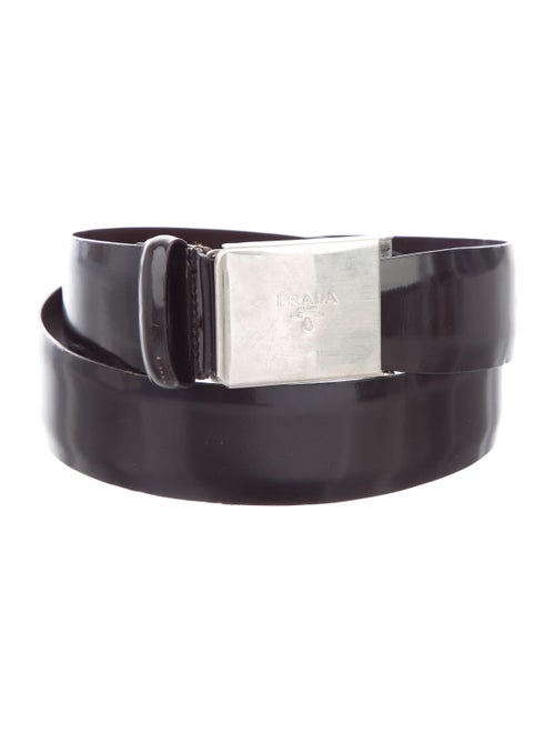 Prada Leather Hip Belt Black