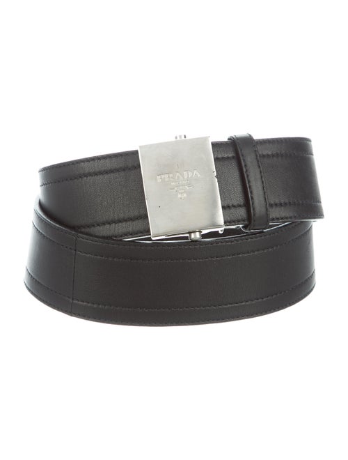 Prada Leather Hip Belt Black