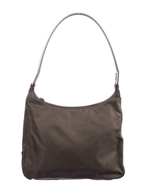 Prada Nylon Shoulder Bag Green