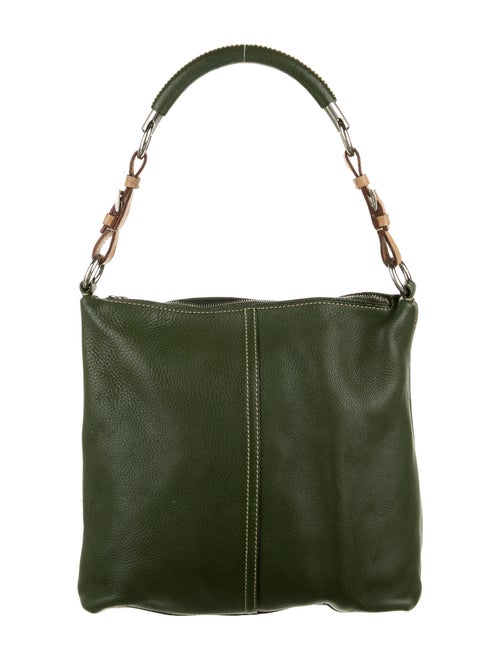 Prada Vitello Daino Hobo Green