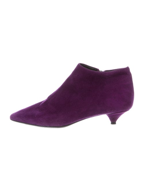 Prada Suede Boots Purple