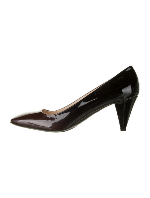 Prada Patent Leather Pumps Metallic