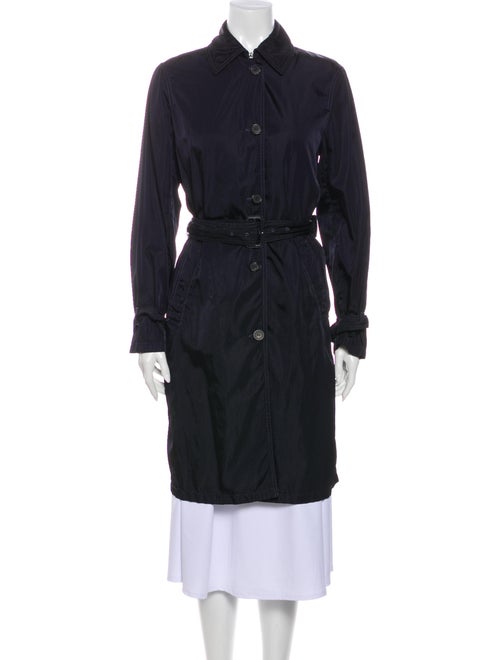 Prada Trench Coat Blue