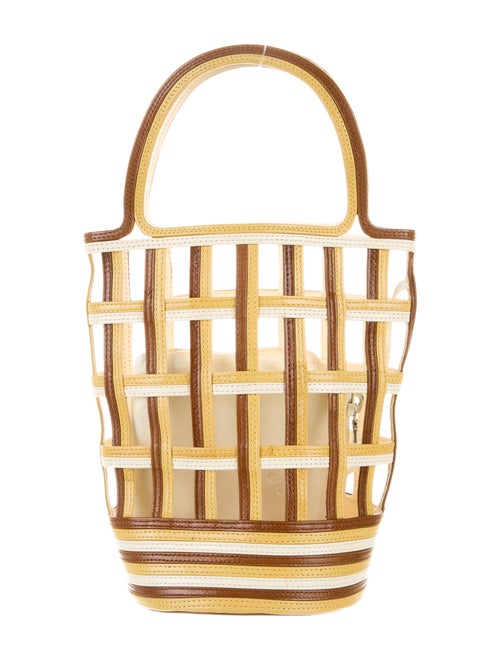 Prada Mini Bucket Bag Brown